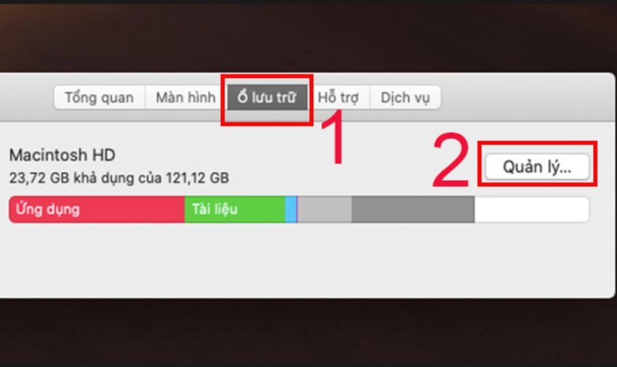 Chọn danh sách ứng dụng Chọn danh sách ứng dụng