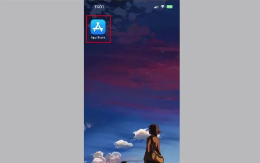 Vào App Store