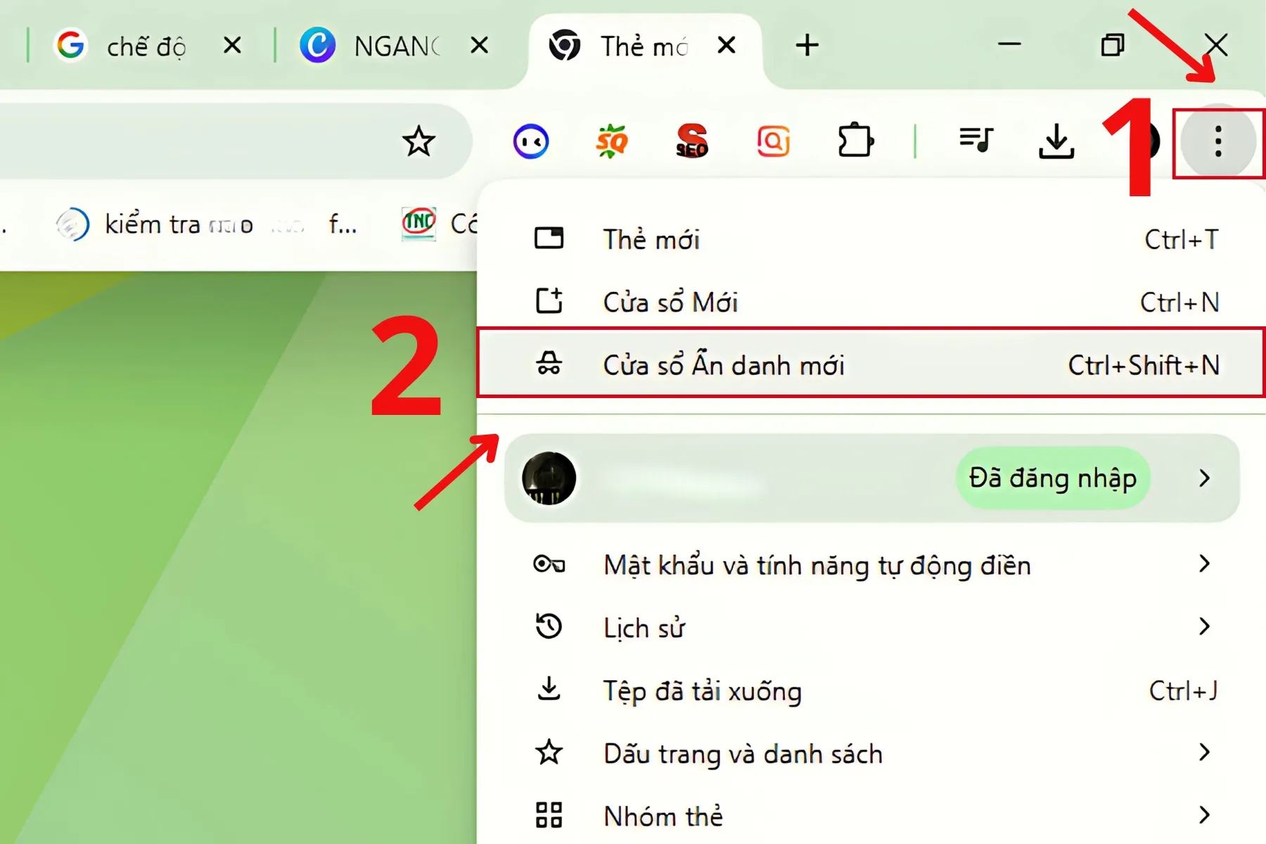 chế độ ẩn danh