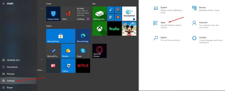 Sử dụng tính năng Connect (Miracast) có sẵn trên Windows 10/11