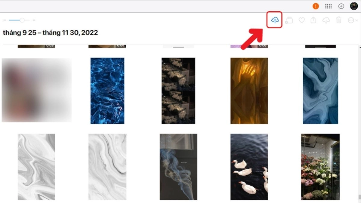 Tải lên bức ảnh bạn muốn copy từ máy tính