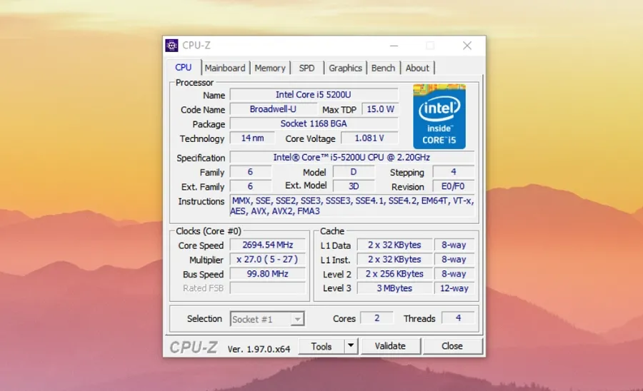 Tab CPU