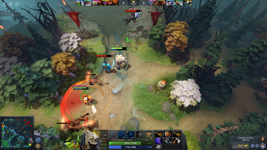 Dota 2 là một game miễn phí trên PC