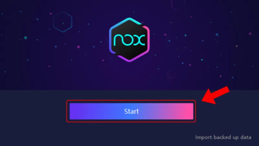 Hoàn tất và khởi động Nox Player