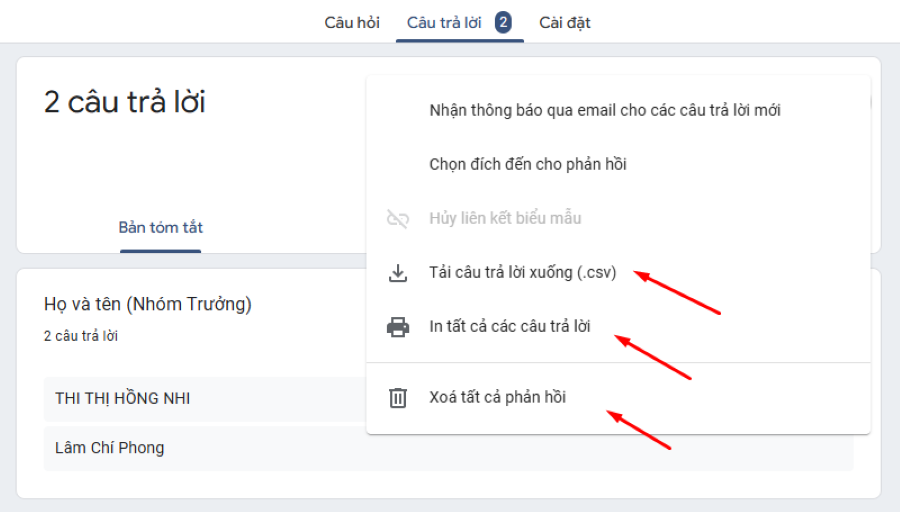 google form