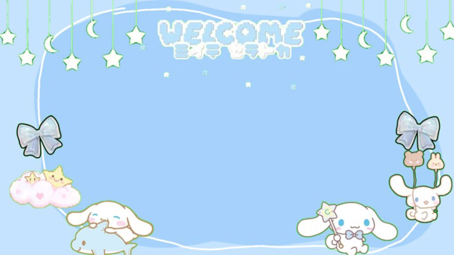 Hình nền cute Cinnamoroll cho máy tính, laptop 2