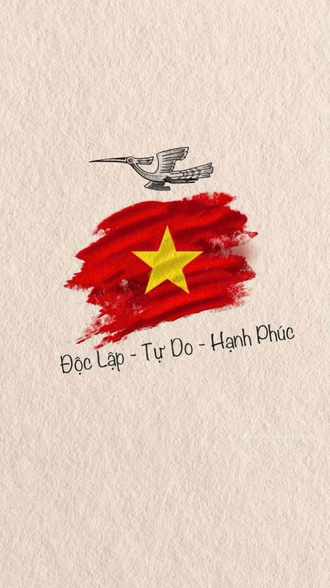 Hình nền lá cờ Việt Nam cho điện thoại miễn phí