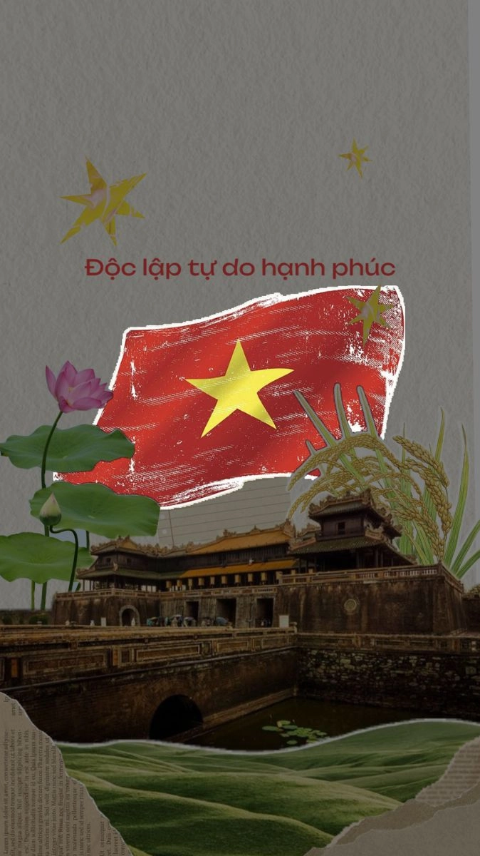 Hình nền Việt Nam với bản đồ chữ S