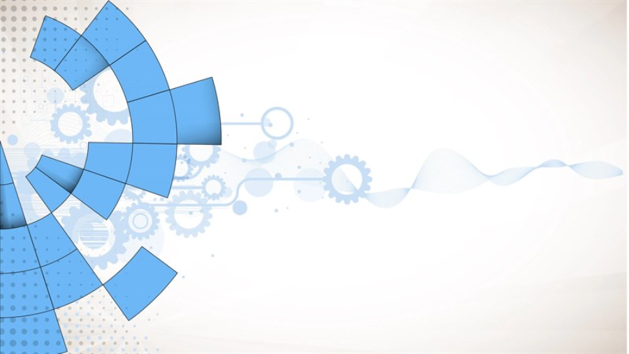Ảnh nền thuyết trình PowerPoint công nghệ 9