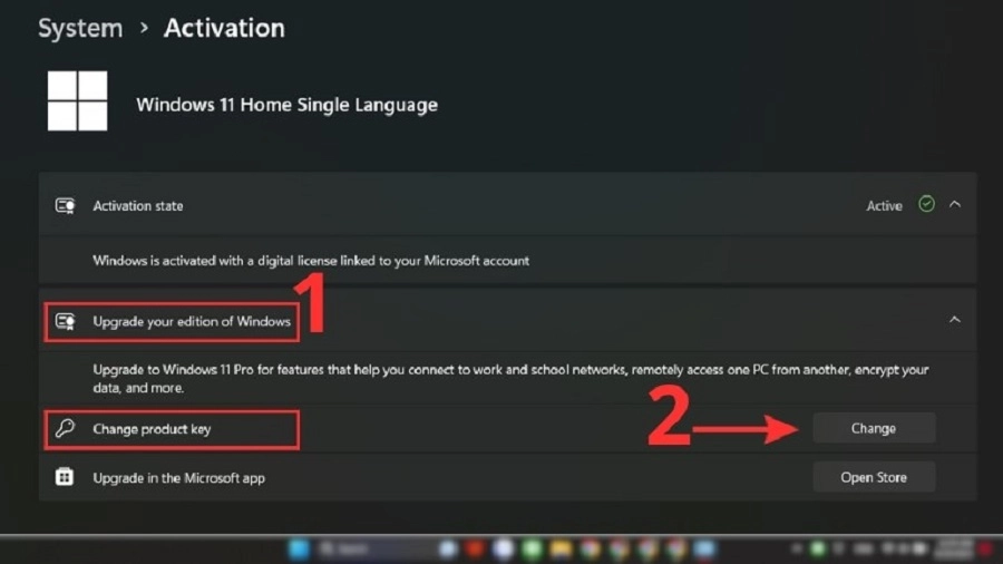 active win 11 11