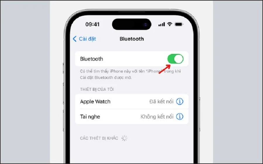 Hướng dẫn cách kết nối tai nghe bluetooth với iphone 2