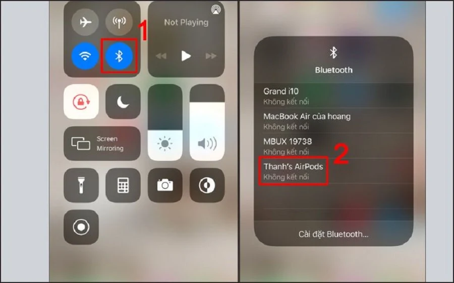Hướng dẫn cách kết nối tai nghe bluetooth với iphone 4