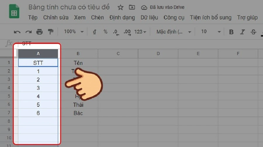 google sheet2