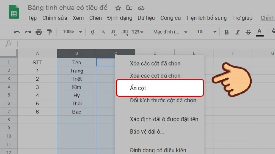 google sheet12
