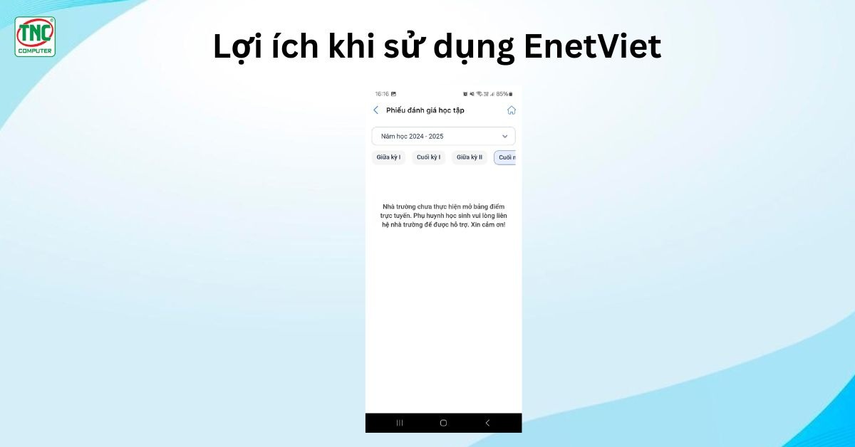 Lợi ích khi sử dụng EnetViet