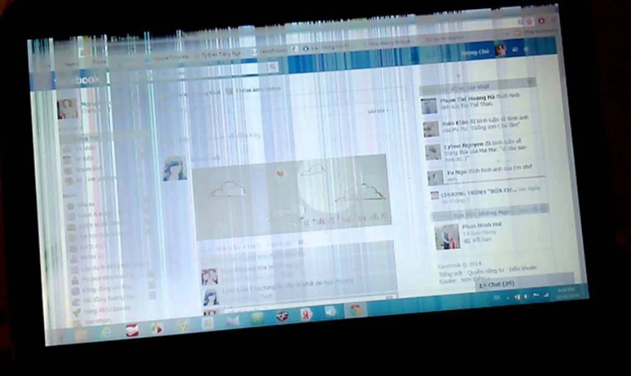 Màn hình bị mờ, nhòe do thiết lập hiển thị hoặc độ phân giải sai Màn hình bị mờ, nhòe do thiết lập hiển thị hoặc độ phân giải sai