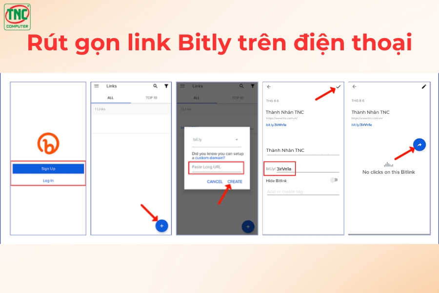 rút gọn link