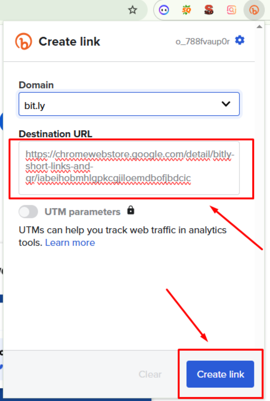 rút gọn link