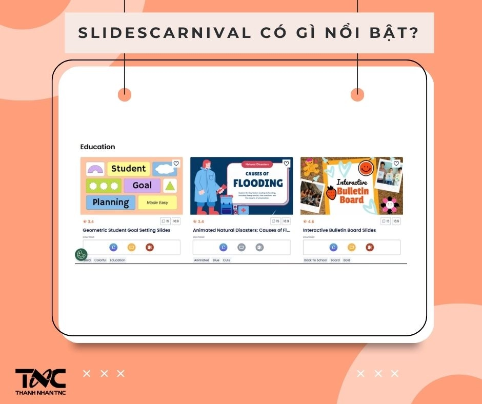 SlidesCarnival có gì nổi bật?