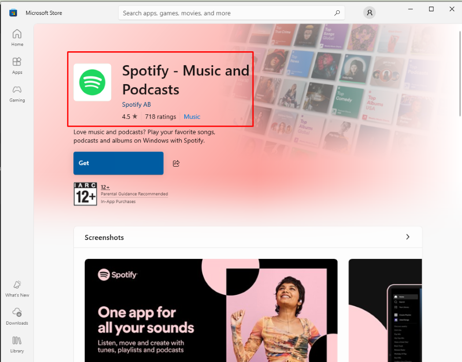 spotify pc