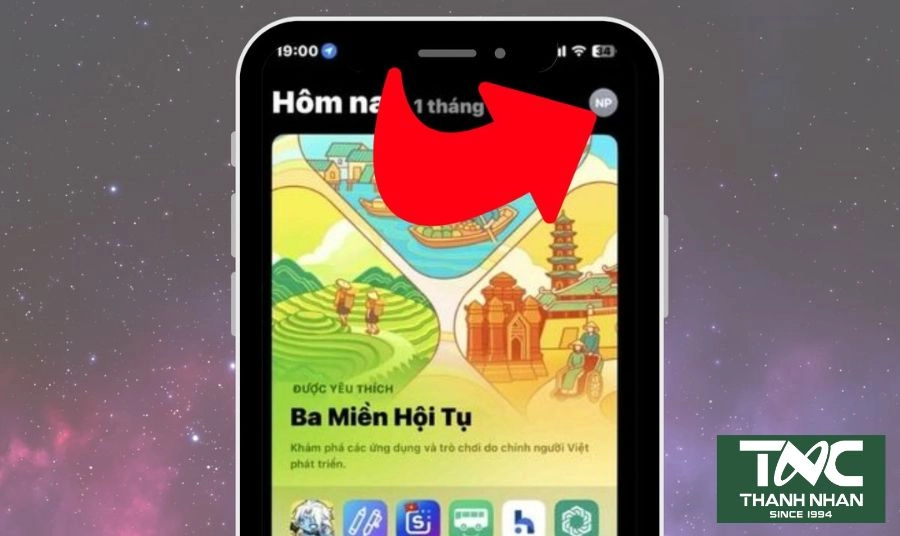 Mở App Store