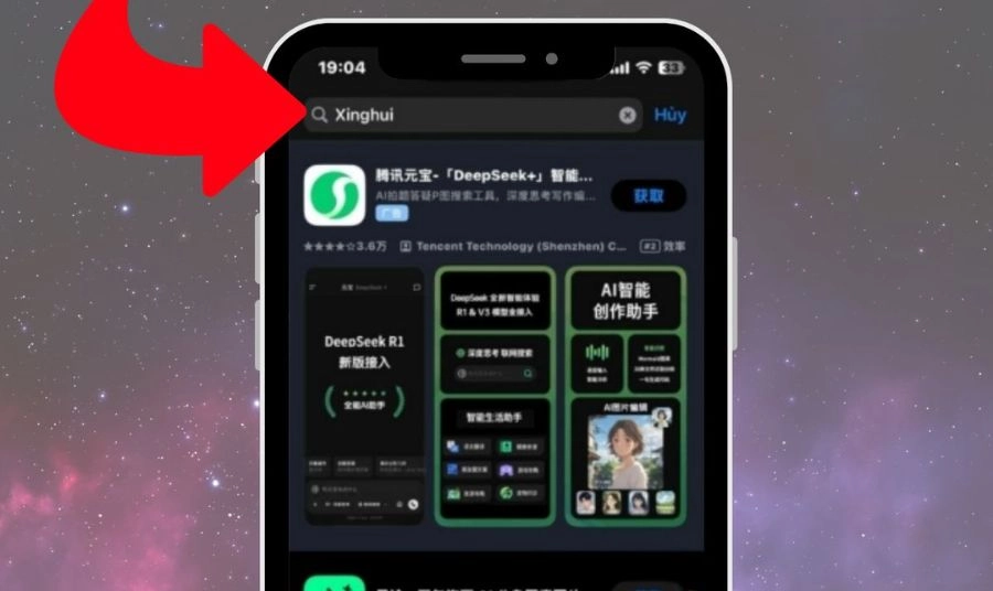 Tìm ứng dụng Xinghui 星绘