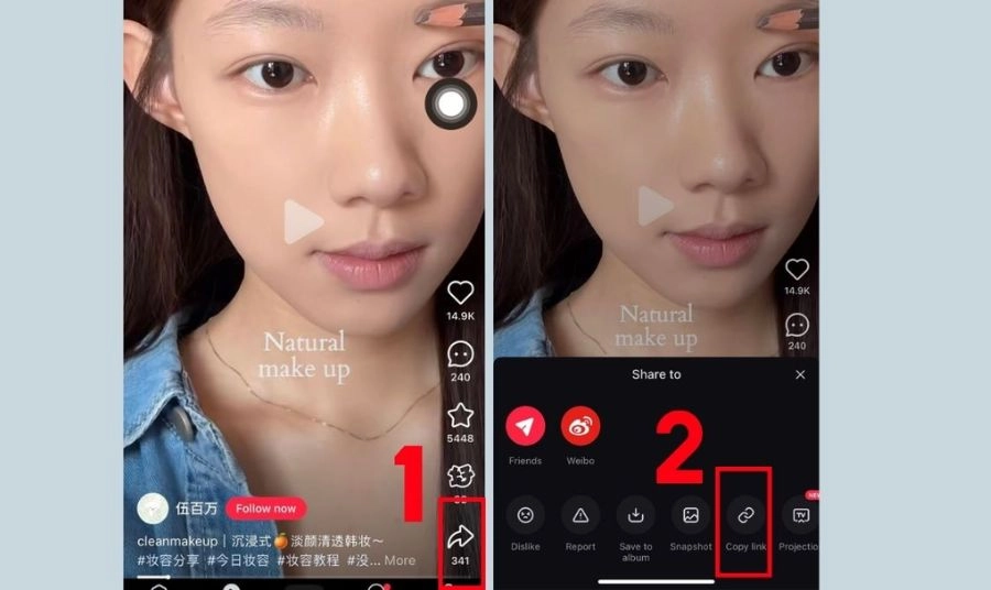 Cách tải video Xiaohongshu không logo bằng Vtool.pro