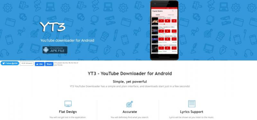 Sử dụng ứng dụng YT3 tải video YouTube về điện thoại, máy tính