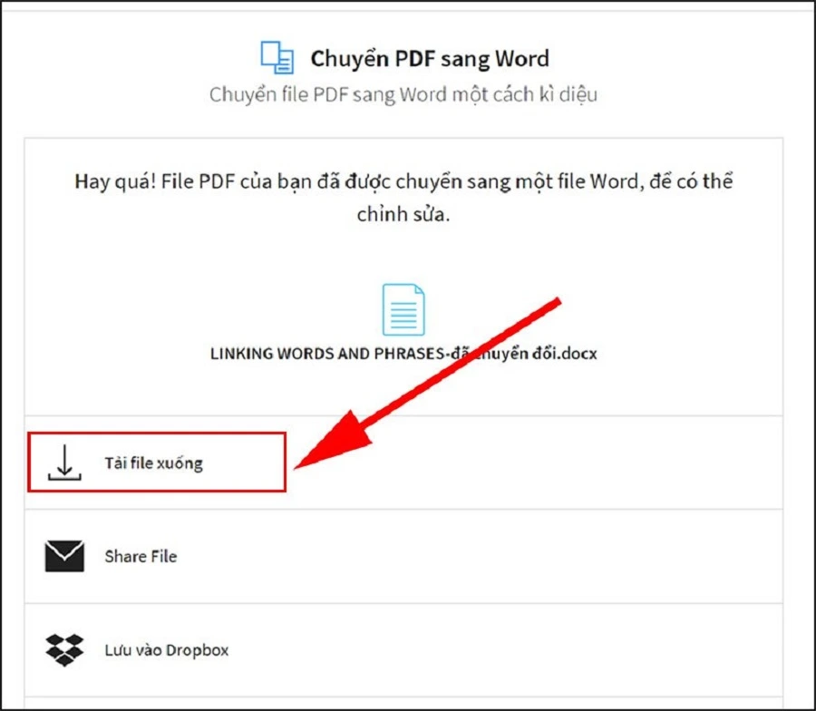 chuyen pdf sang word 3