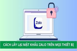 Cách lấy lại mật khẩu Zalo trên mọi thiết bị nhanh chóng