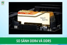 Hướng dẫn chọn RAM: So sánh ddr4 và ddr5 để đưa ra quyết định tối ưu