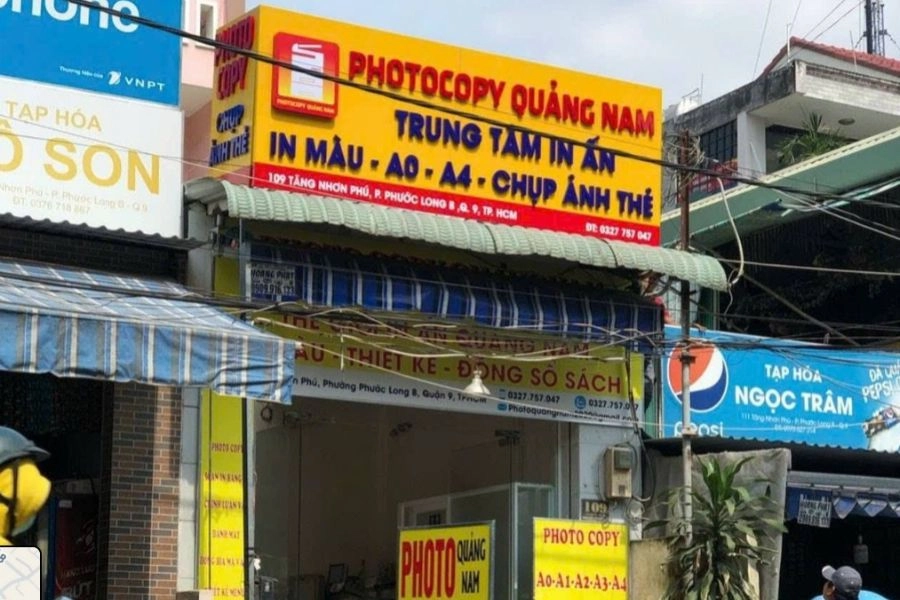 địa chỉ các tiệm photocopy gần đây tại quận 8