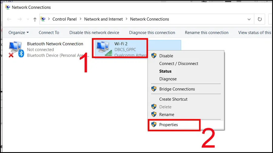 laptop khong ket noi duoc wifi 8