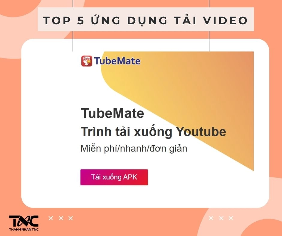  ứng dụng tải video