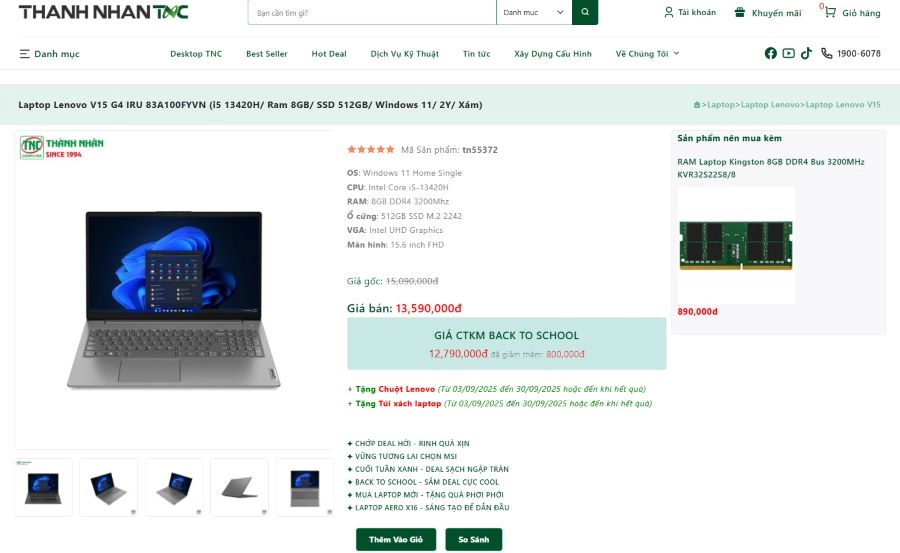 Tìm hiểu web so sánh laptop hữu ích dành cho bạn
