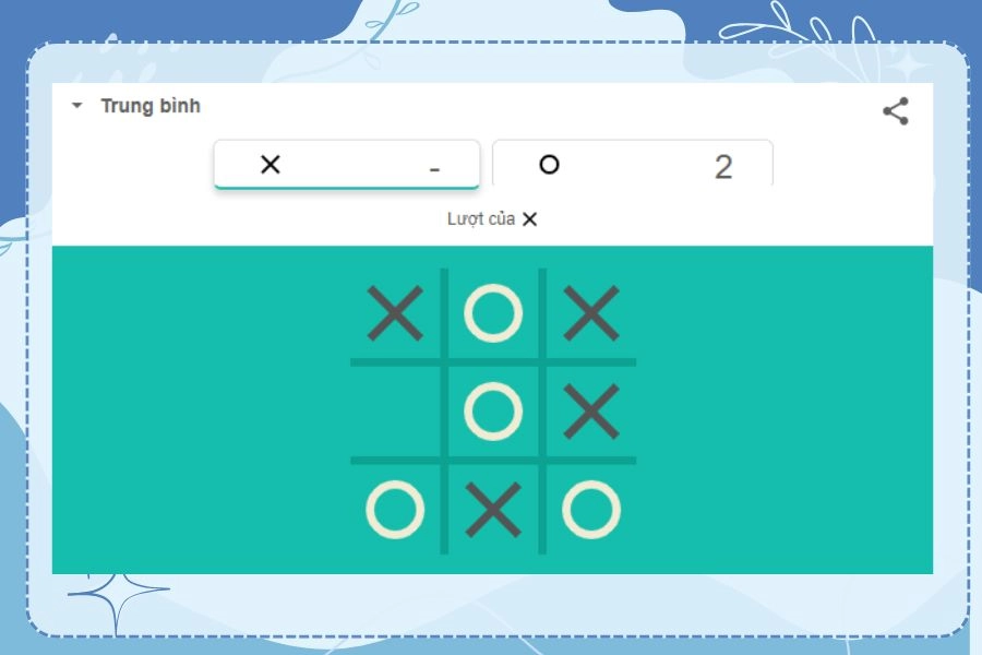 Tic Tac Toe (Cờ caro 3x3)