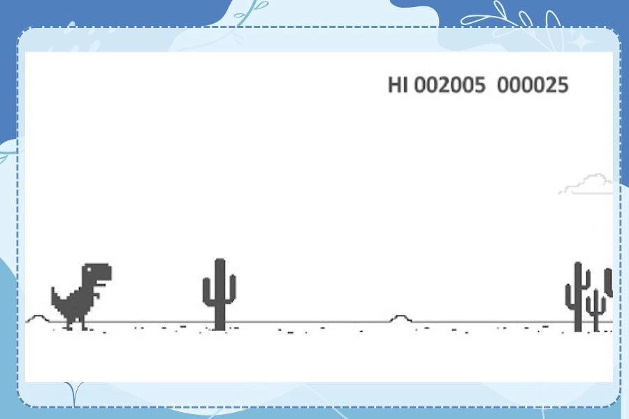 Dinosaur Game (Khủng long chạy bộ)