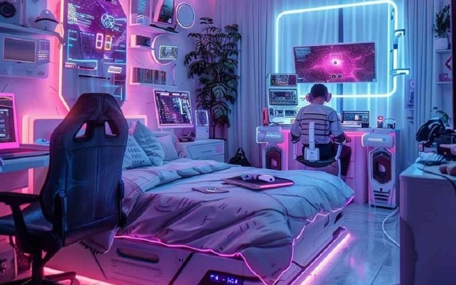 setup góc gaming setup góc gaming 11