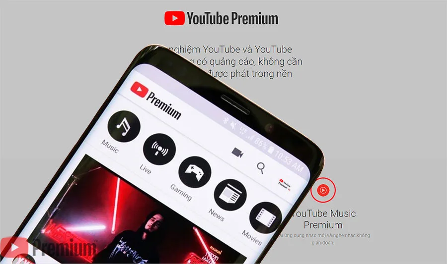 youtube premium