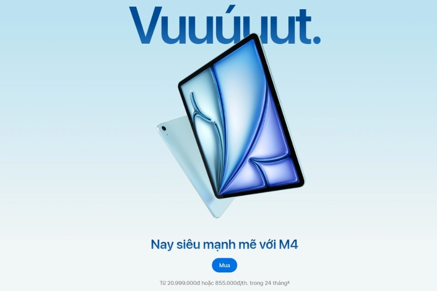 iPad Air tăng giá