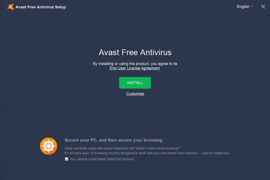 Cài đặt Avast Free Antivirus trên Windows Cài đặt Avast Free Antivirus trên Windows
