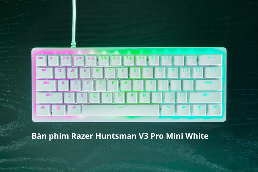 Bàn phím 60% Razer Huntsman V3 Pro Mini 