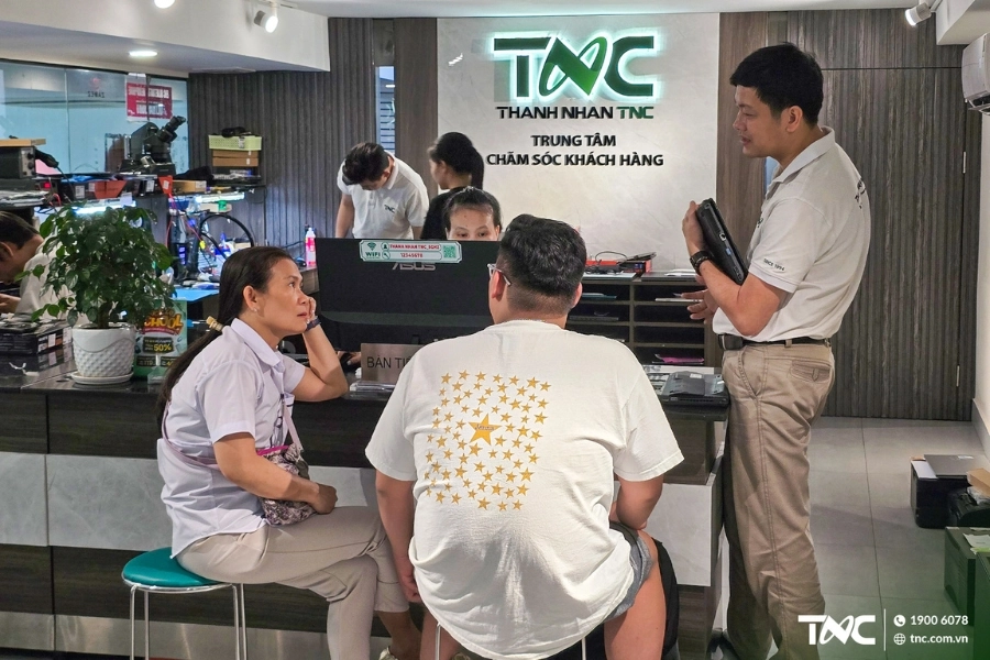 Khu vực Chăm sóc khách hàng kỹ thuật tại Thành Nhân TNC Khu vực Chăm sóc khách hàng kỹ thuật tại Thành Nhân TNC