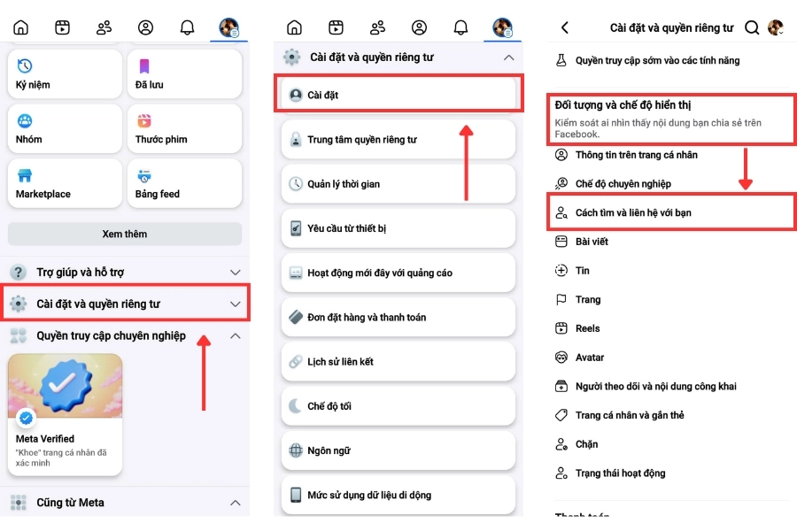 Cách ẩn bạn bè trên Facebook bằng điện thoại Cách ẩn bạn bè trên Facebook bằng điện thoại