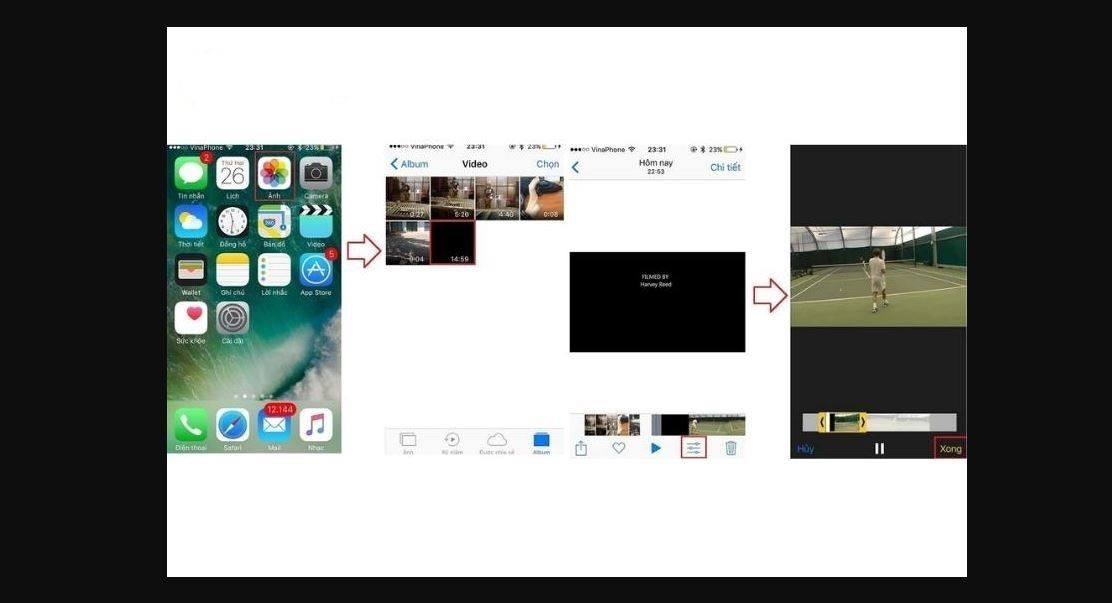 Hướng dẫn cắt Video trên điện thoại không cần cài đặt App