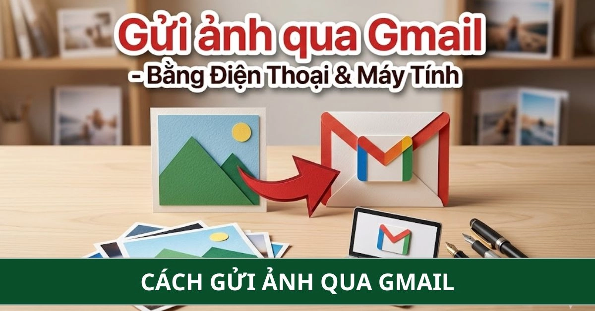 Cách Gửi Ảnh Qua Gmail Bằng Điện Thoại, Máy Tính Đơn Giản, Dễ Thao Tác
