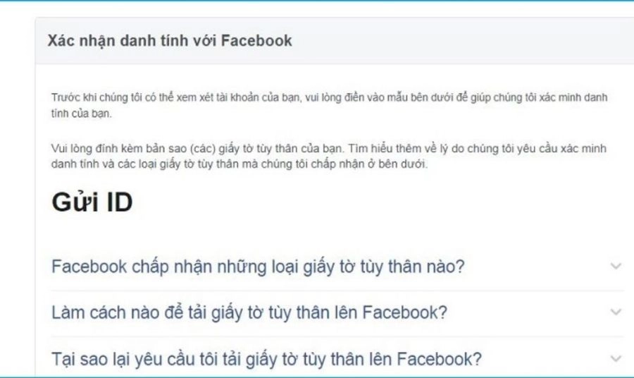 Khôi phục tài khoản khi mất Số điện thoại và Email (Dùng CCCD)