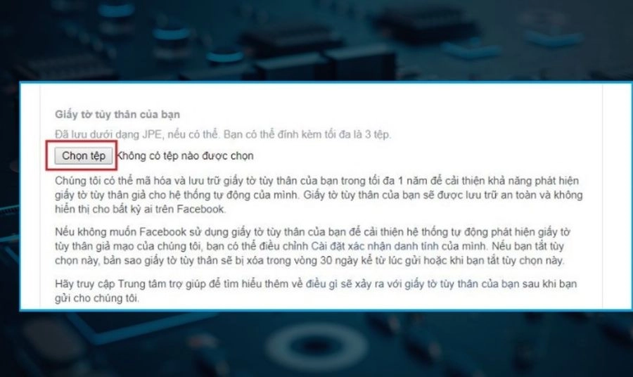 Khôi phục tài khoản khi mất Số điện thoại và Email (Dùng CCCD) 2