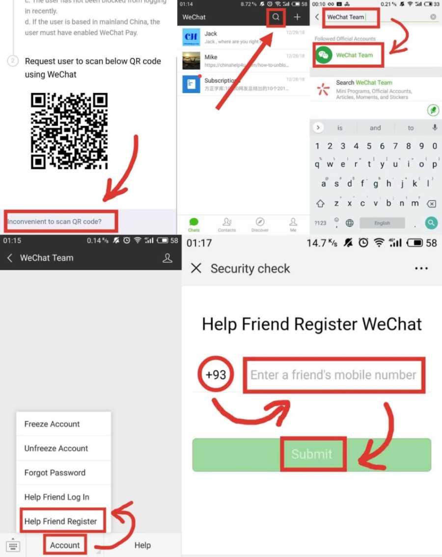 Hướng dẫn cách tạo tài khoản WeChat không cần quét mã QR Hướng dẫn cách tạo tài khoản WeChat không cần quét mã QR