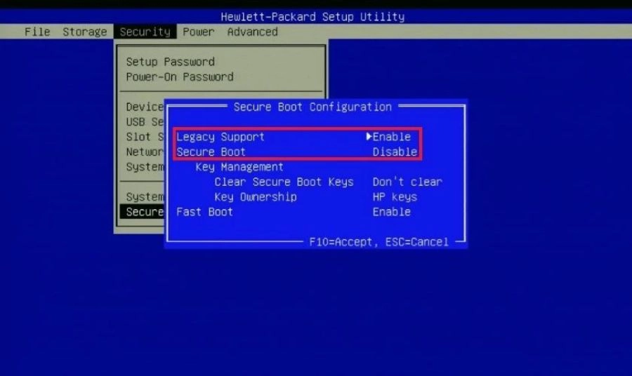 Tinh chỉnh thiết bị: Tắt Secure Boot và kiểm tra BIOS Tinh chỉnh thiết bị: Tắt Secure Boot và kiểm tra BIOS